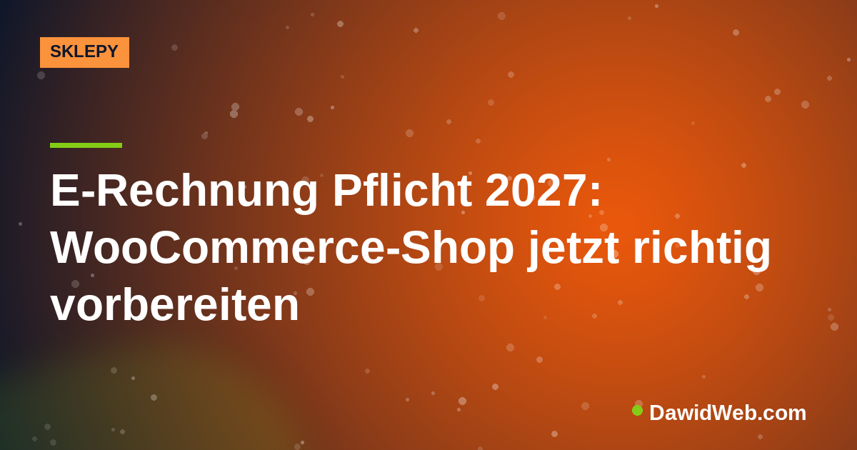 E-Rechnung Pflicht 2027: WooCommerce-Shop jetzt richtig vorbereiten