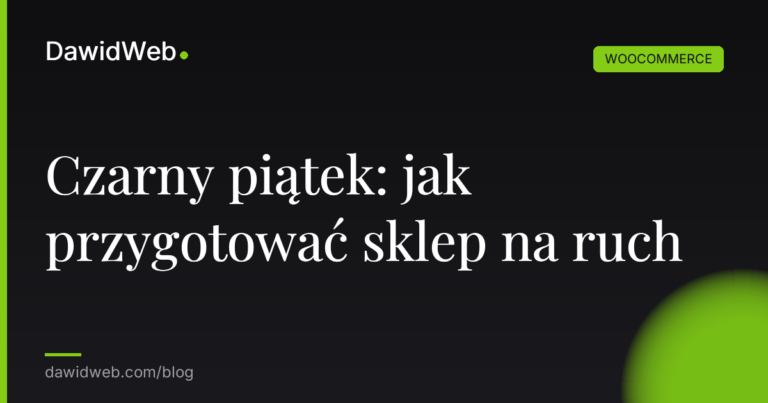 Czarny piatek jak przygotowac sklep na ruch