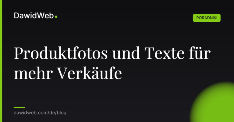 Produktfotos und Texte fur mehr Verkaufe