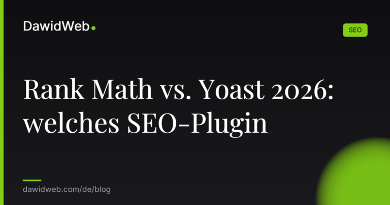Rank Math vs. Yoast 2026 welches SEO Plugin