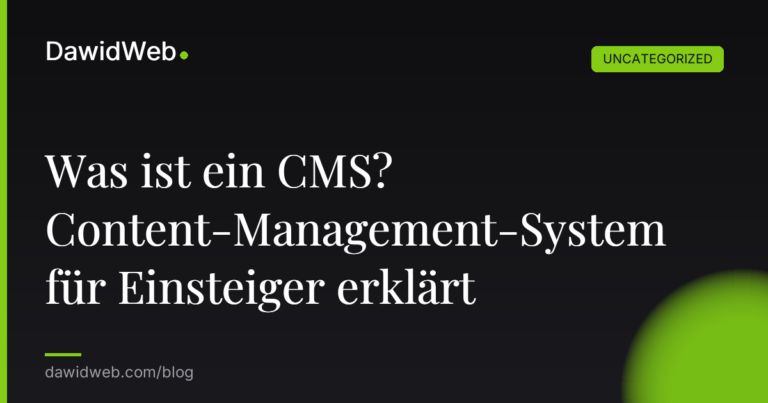 Okładka artykułu: Was ist ein CMS? Content-Management-System für Einsteiger erklärt